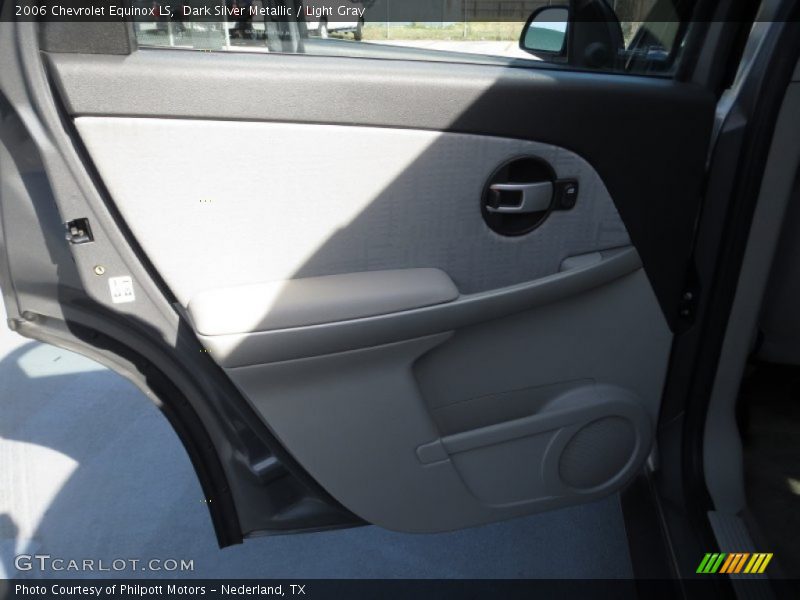 Dark Silver Metallic / Light Gray 2006 Chevrolet Equinox LS