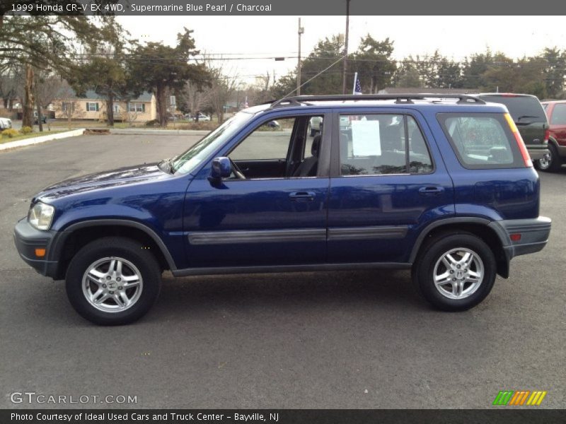 Supermarine Blue Pearl / Charcoal 1999 Honda CR-V EX 4WD
