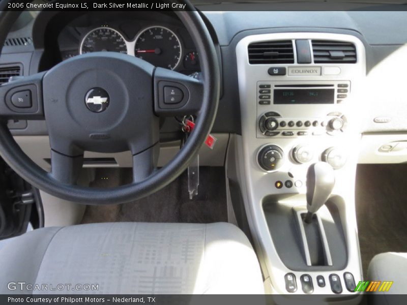 Dark Silver Metallic / Light Gray 2006 Chevrolet Equinox LS