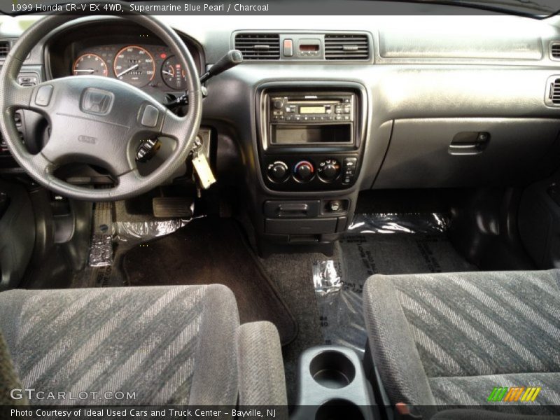 Supermarine Blue Pearl / Charcoal 1999 Honda CR-V EX 4WD