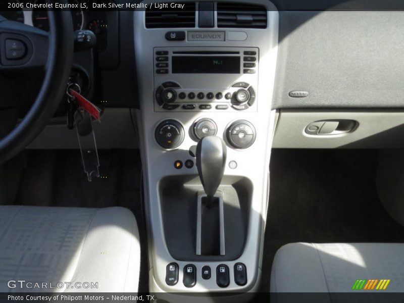 Dark Silver Metallic / Light Gray 2006 Chevrolet Equinox LS