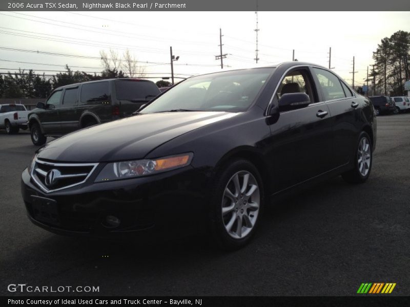 Nighthawk Black Pearl / Parchment 2006 Acura TSX Sedan