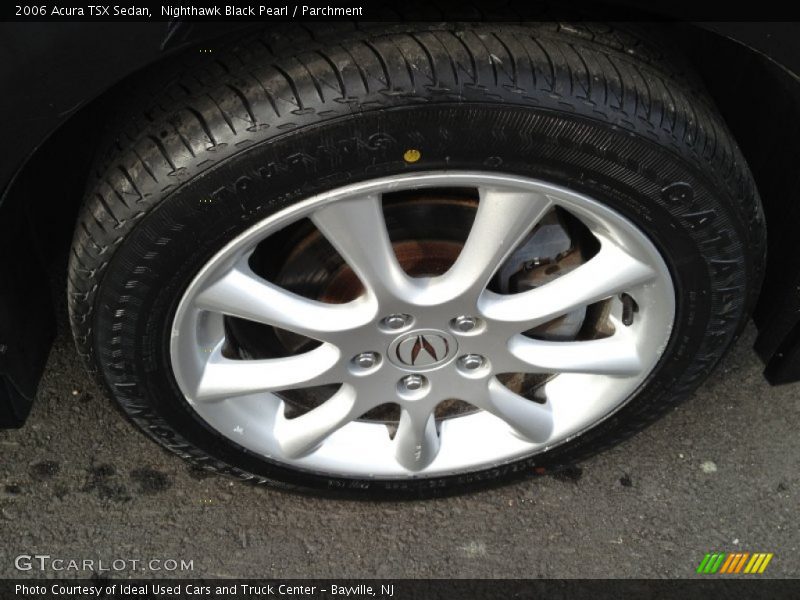 Nighthawk Black Pearl / Parchment 2006 Acura TSX Sedan