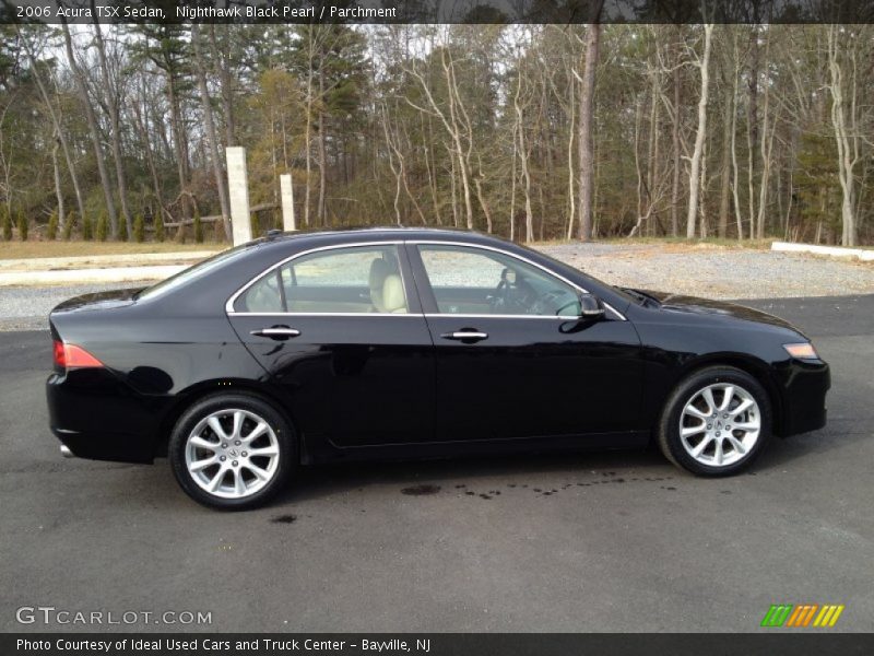 Nighthawk Black Pearl / Parchment 2006 Acura TSX Sedan
