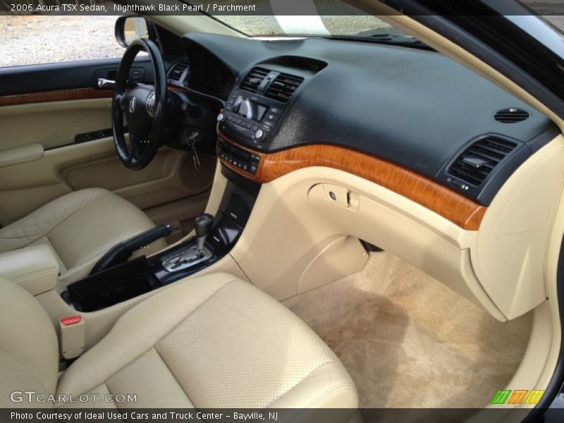 Nighthawk Black Pearl / Parchment 2006 Acura TSX Sedan
