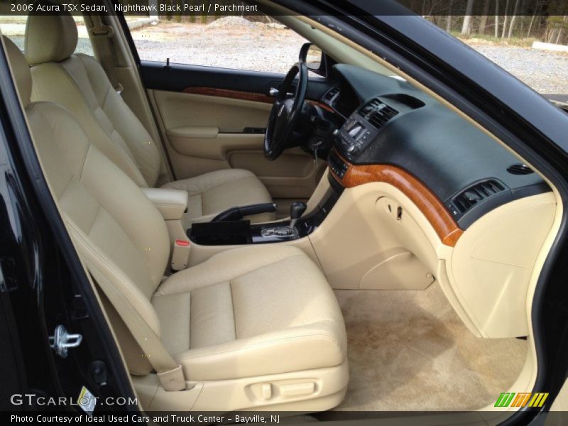 Nighthawk Black Pearl / Parchment 2006 Acura TSX Sedan