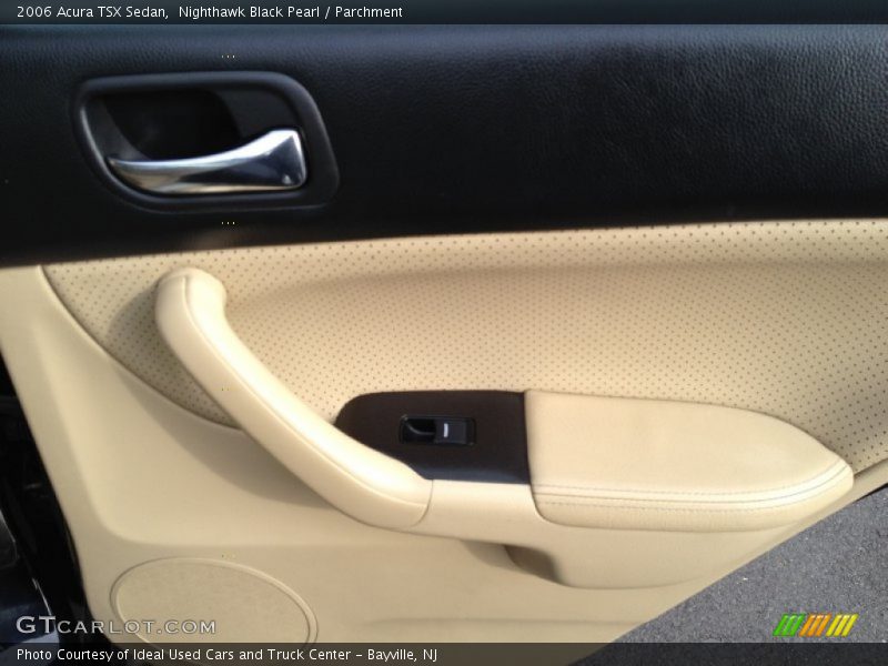 Nighthawk Black Pearl / Parchment 2006 Acura TSX Sedan