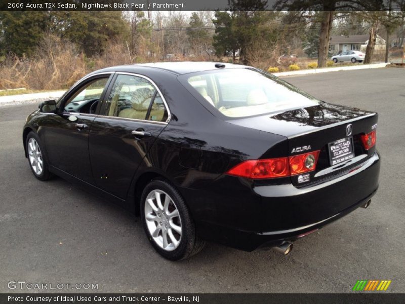 Nighthawk Black Pearl / Parchment 2006 Acura TSX Sedan