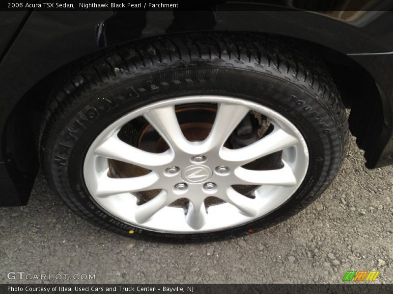 Nighthawk Black Pearl / Parchment 2006 Acura TSX Sedan