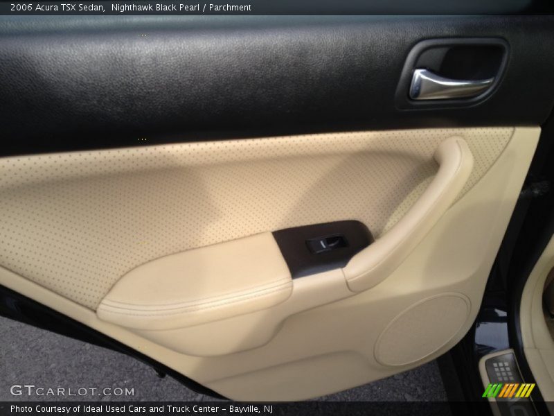 Nighthawk Black Pearl / Parchment 2006 Acura TSX Sedan