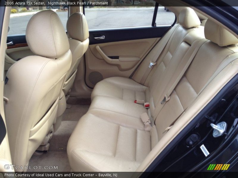 Nighthawk Black Pearl / Parchment 2006 Acura TSX Sedan