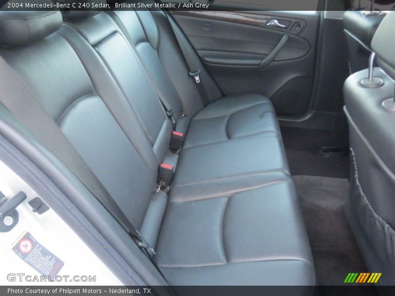 Brilliant Silver Metallic / Ash Grey 2004 Mercedes-Benz C 240 Sedan