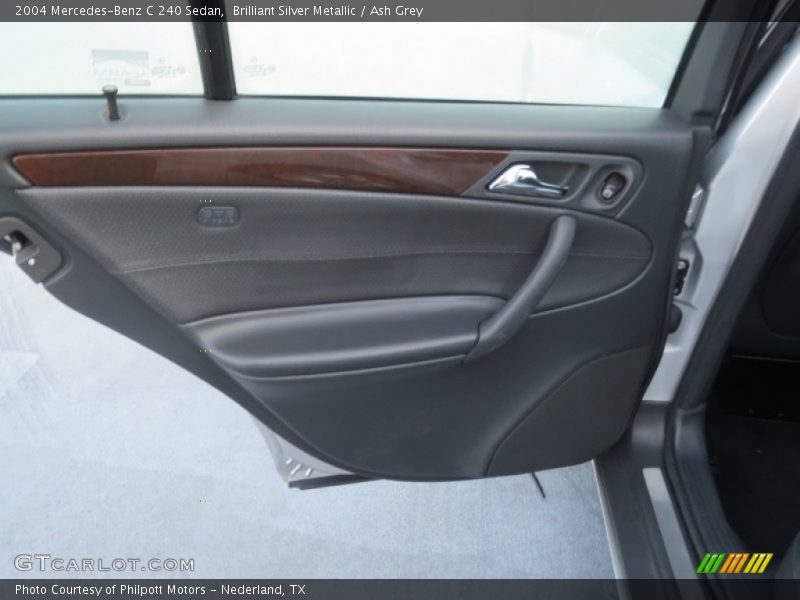Brilliant Silver Metallic / Ash Grey 2004 Mercedes-Benz C 240 Sedan