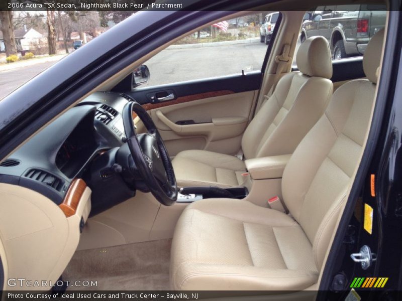Nighthawk Black Pearl / Parchment 2006 Acura TSX Sedan