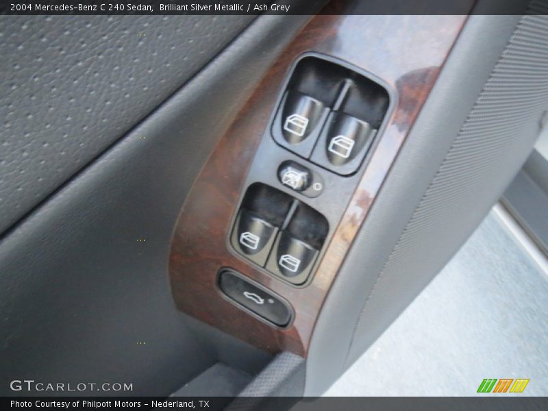 Brilliant Silver Metallic / Ash Grey 2004 Mercedes-Benz C 240 Sedan