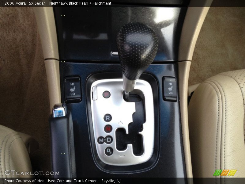 Nighthawk Black Pearl / Parchment 2006 Acura TSX Sedan