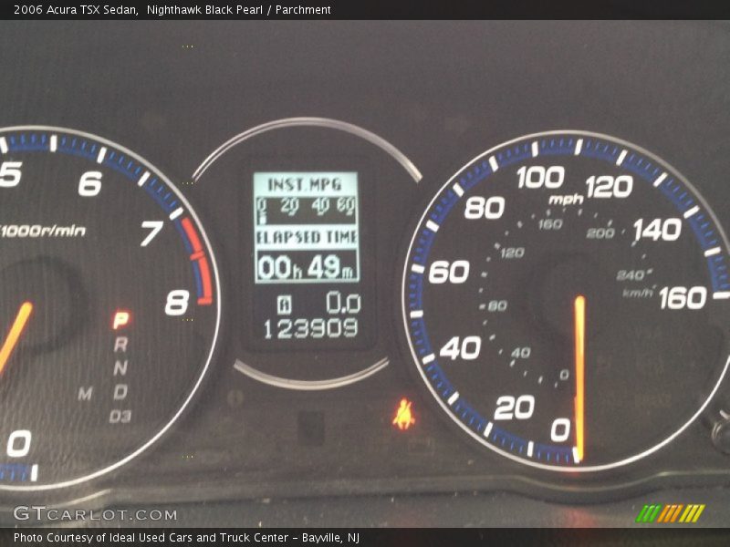 Nighthawk Black Pearl / Parchment 2006 Acura TSX Sedan