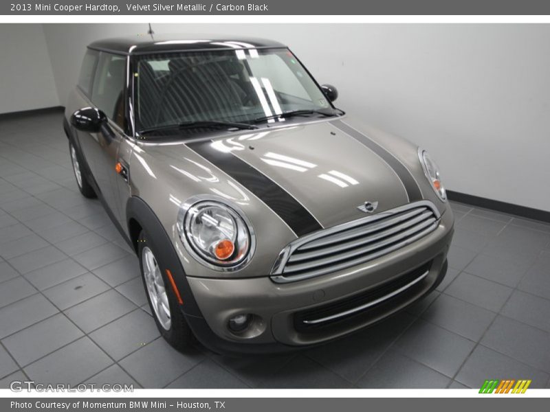 Velvet Silver Metallic / Carbon Black 2013 Mini Cooper Hardtop