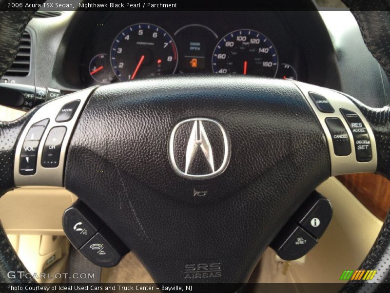 Nighthawk Black Pearl / Parchment 2006 Acura TSX Sedan