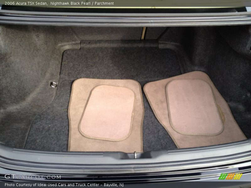 Nighthawk Black Pearl / Parchment 2006 Acura TSX Sedan