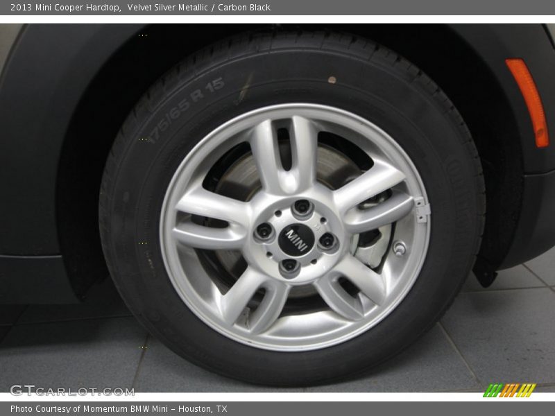 Velvet Silver Metallic / Carbon Black 2013 Mini Cooper Hardtop