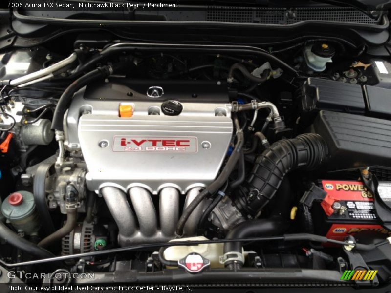 Nighthawk Black Pearl / Parchment 2006 Acura TSX Sedan