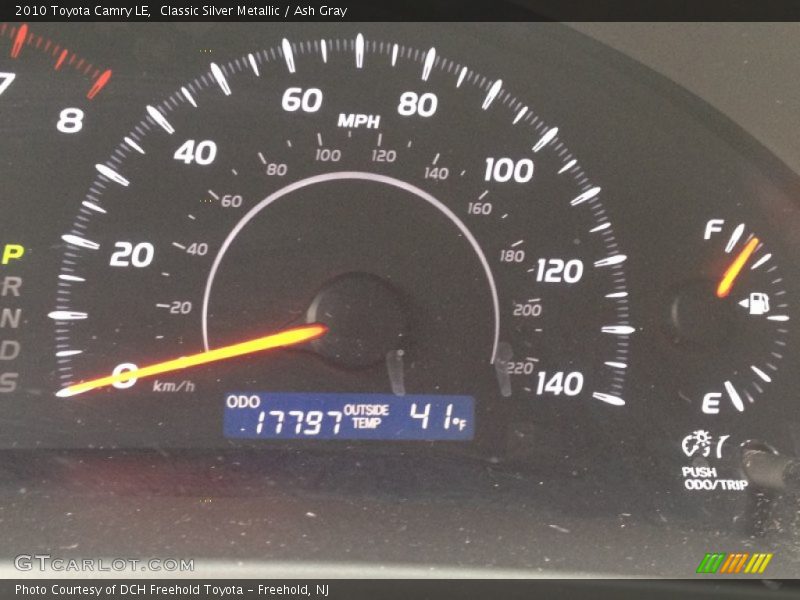 Classic Silver Metallic / Ash Gray 2010 Toyota Camry LE