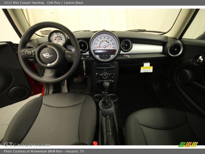Chili Red / Carbon Black 2013 Mini Cooper Hardtop