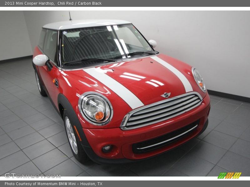 Chili Red / Carbon Black 2013 Mini Cooper Hardtop