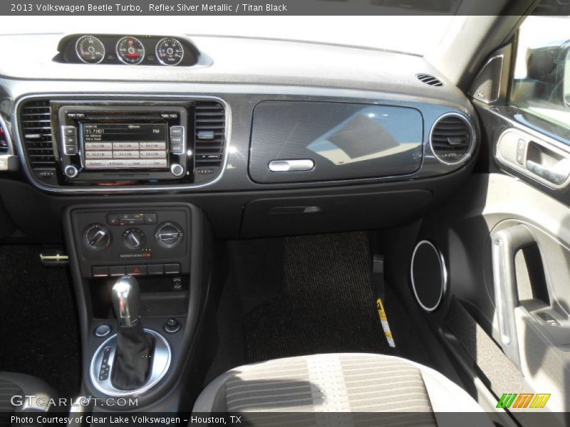 Reflex Silver Metallic / Titan Black 2013 Volkswagen Beetle Turbo