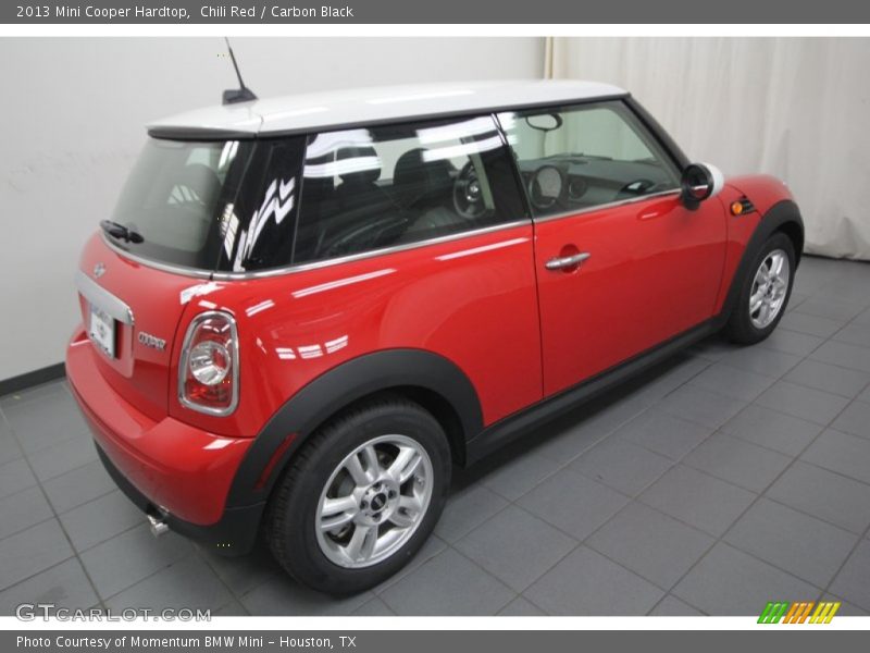 Chili Red / Carbon Black 2013 Mini Cooper Hardtop