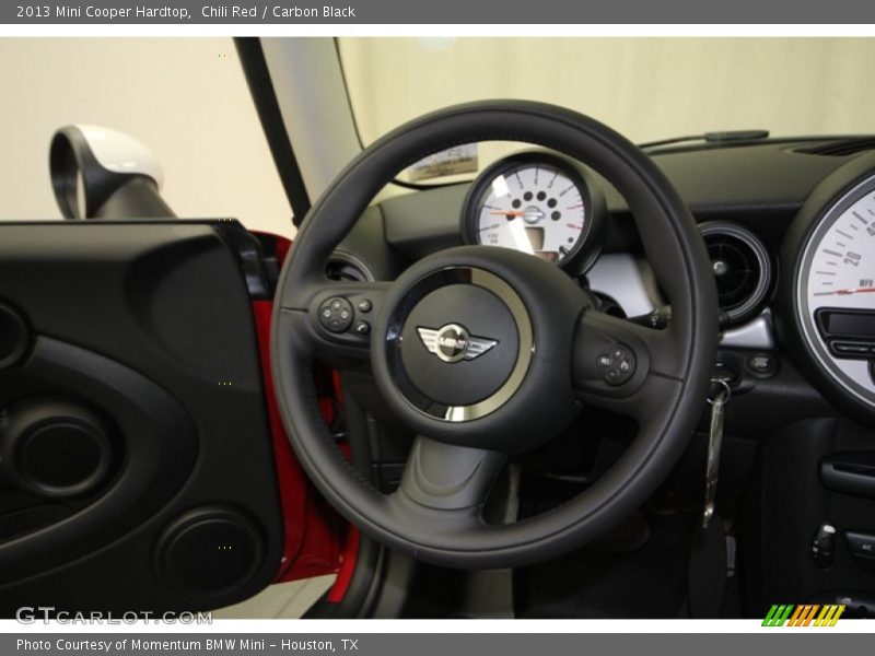 Chili Red / Carbon Black 2013 Mini Cooper Hardtop