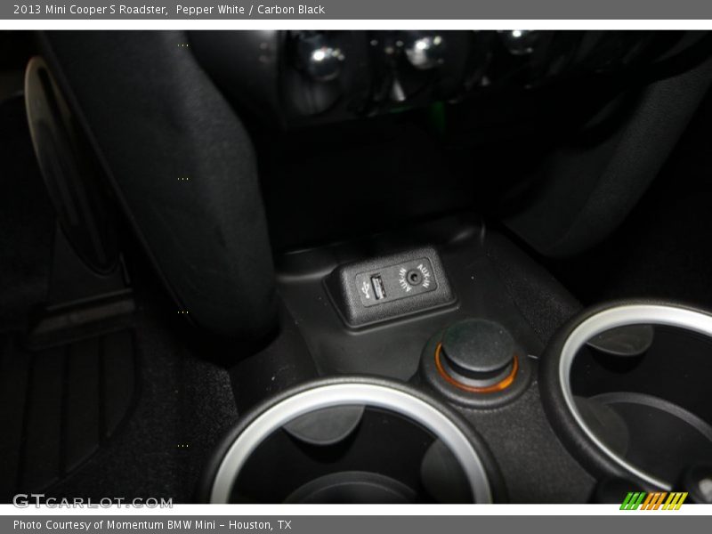 Pepper White / Carbon Black 2013 Mini Cooper S Roadster