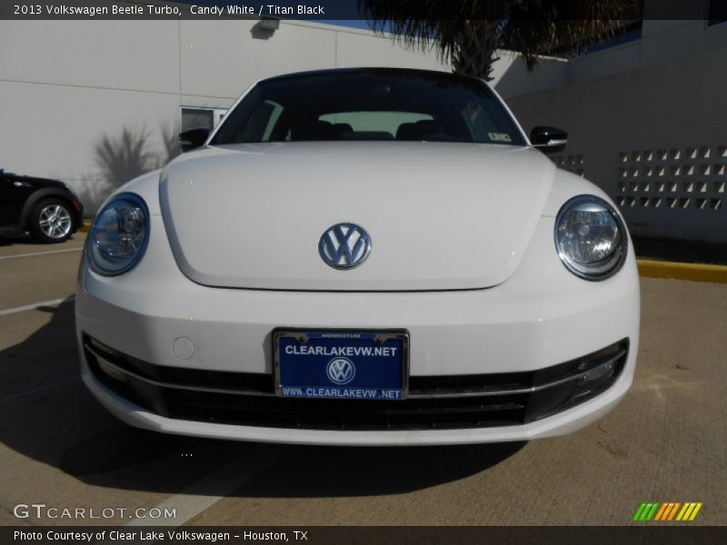 Candy White / Titan Black 2013 Volkswagen Beetle Turbo