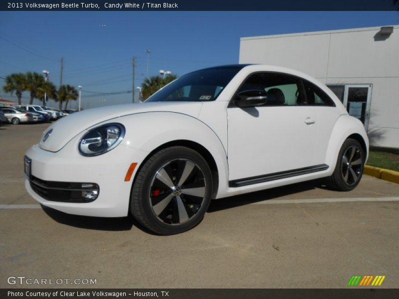 Candy White / Titan Black 2013 Volkswagen Beetle Turbo