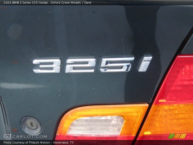 Oxford Green Metallic / Sand 2003 BMW 3 Series 325i Sedan