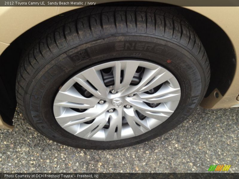 Sandy Beach Metallic / Ivory 2012 Toyota Camry LE