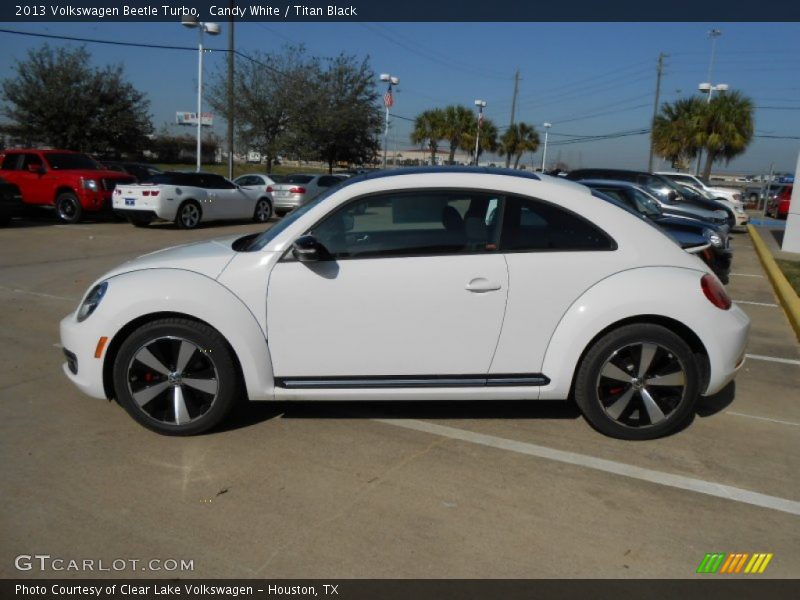 Candy White / Titan Black 2013 Volkswagen Beetle Turbo