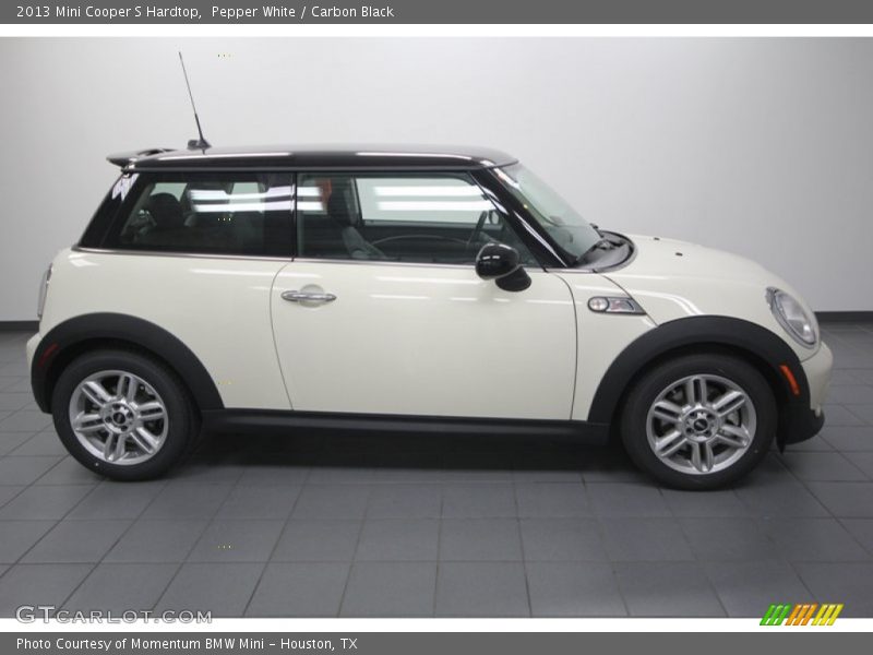 Pepper White / Carbon Black 2013 Mini Cooper S Hardtop