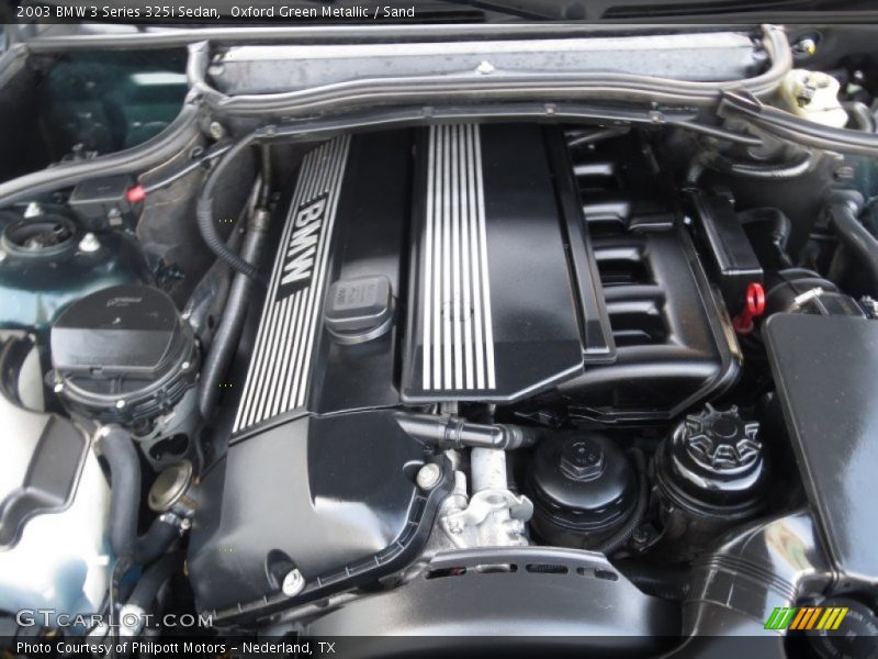 Oxford Green Metallic / Sand 2003 BMW 3 Series 325i Sedan
