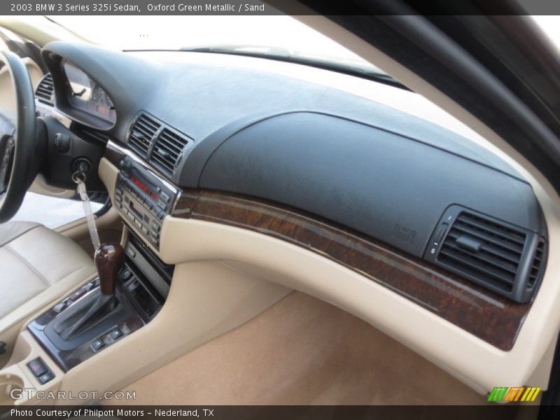 Oxford Green Metallic / Sand 2003 BMW 3 Series 325i Sedan