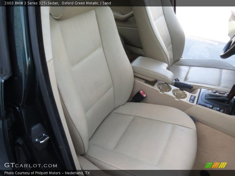 Oxford Green Metallic / Sand 2003 BMW 3 Series 325i Sedan