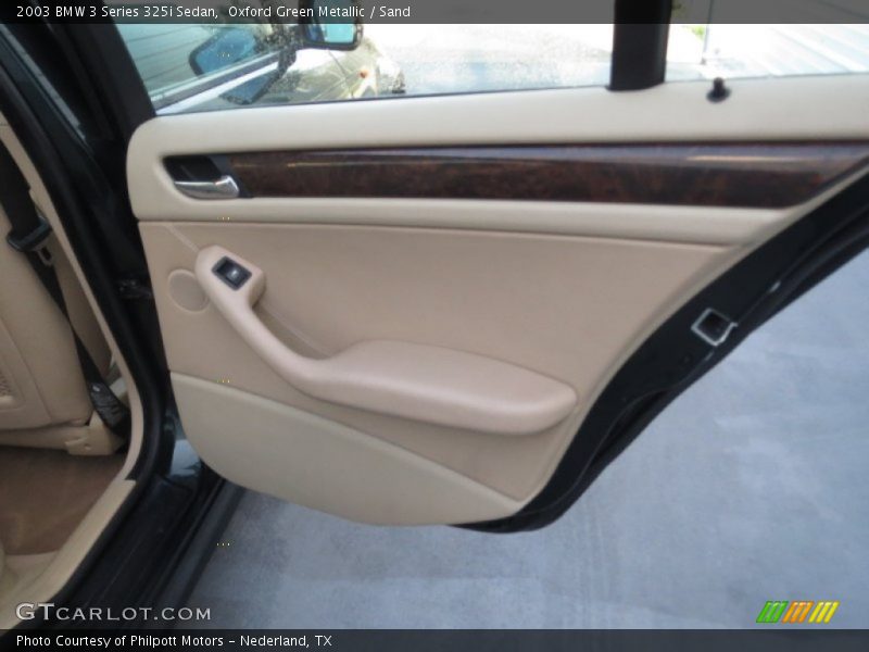Oxford Green Metallic / Sand 2003 BMW 3 Series 325i Sedan