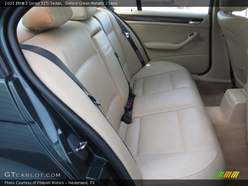 Oxford Green Metallic / Sand 2003 BMW 3 Series 325i Sedan