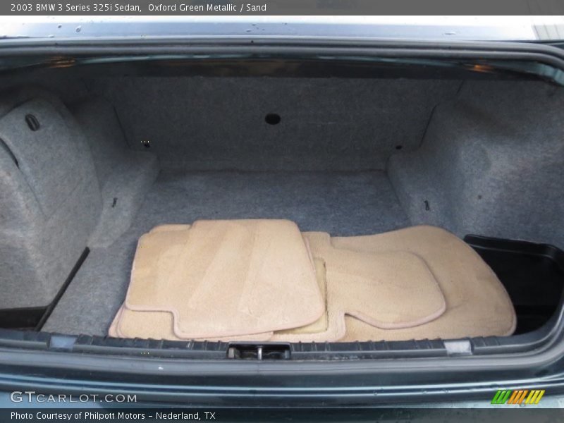 Oxford Green Metallic / Sand 2003 BMW 3 Series 325i Sedan