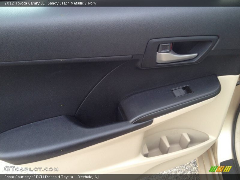 Sandy Beach Metallic / Ivory 2012 Toyota Camry LE