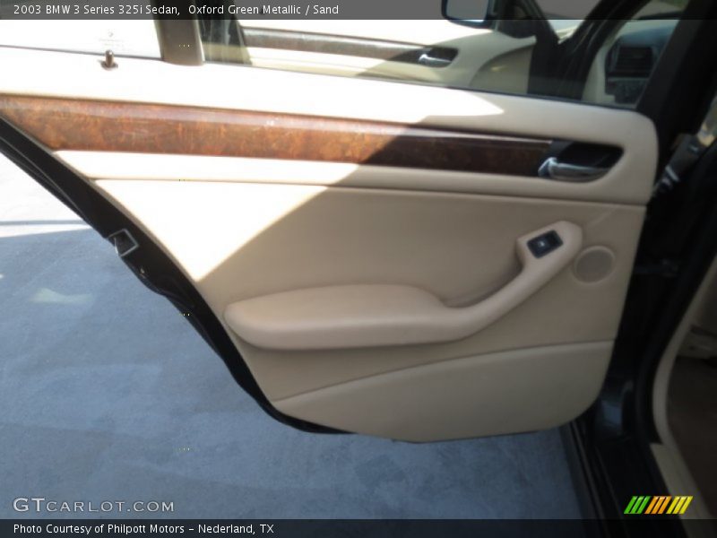 Oxford Green Metallic / Sand 2003 BMW 3 Series 325i Sedan