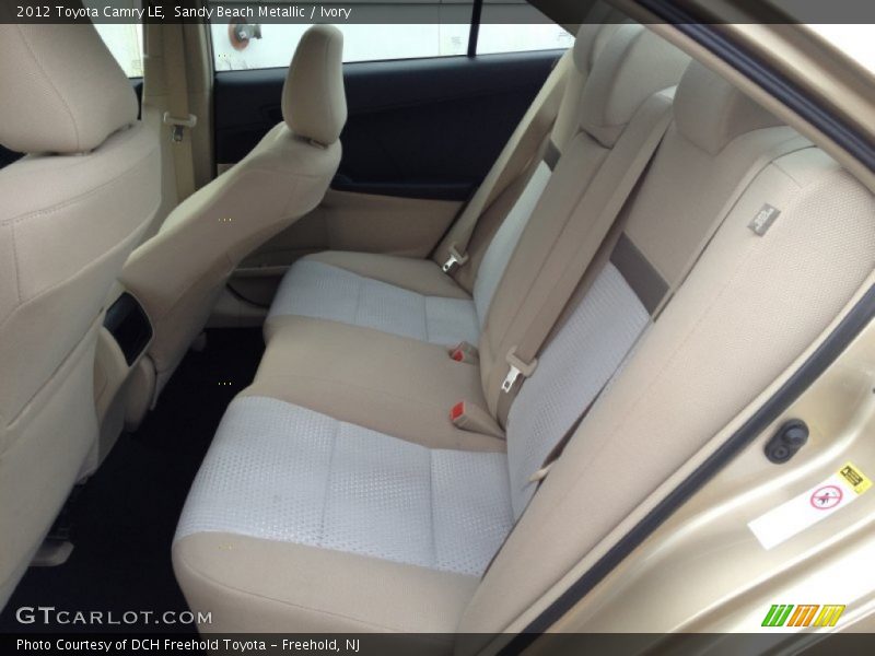 Sandy Beach Metallic / Ivory 2012 Toyota Camry LE