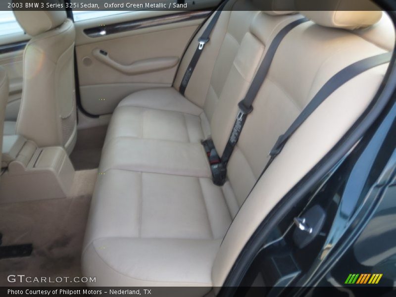 Oxford Green Metallic / Sand 2003 BMW 3 Series 325i Sedan