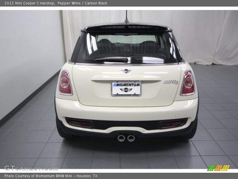 Pepper White / Carbon Black 2013 Mini Cooper S Hardtop